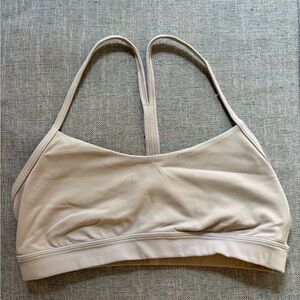 Lululemon Athletica Cream Sports Bra